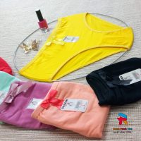 شورت زنانه نخی کتان پنبه پاپیونی جینی عمده درجه یک