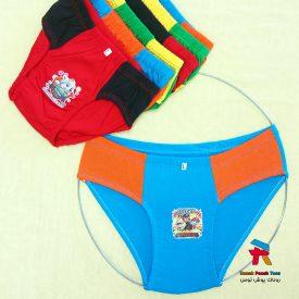 شورت اسلیپ پسرانه نخ رنگ بندی عمده جینی