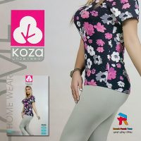 تی شرت شلوار مارک کوزا KOZA  کد ۱۷۲ عمده پک ۹ عددی
