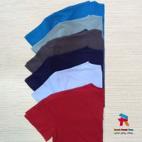 زیرپوش مردانه آستین دار نخی روناک رنگ بندی عمده پک ۶ تایی