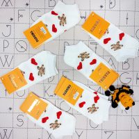 جوراب زنانه مچی اسپرت زنانه طرح دل جینی