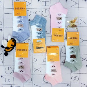 جوراب زنانه مچی زنانه اسپرت خرسی جینی