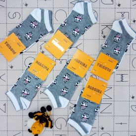 جوراب زنانه مچی اسپرت زنانه طرح دار جینی