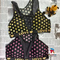 ست نیم تنه و شورت زنانه توپی چند رنگ عمده کلی (بسته ۶ عددی)