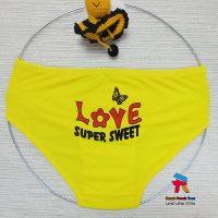 شورت زنانه پشت چاپ طرح لاو LOVE رنگ بندی جینی