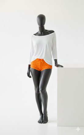 شورت زنانه فانتزی توری دوریس(۵۰۳۳۷)