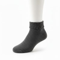 جوراب حوله ای لب برگرد (۱۰۵۴۲)